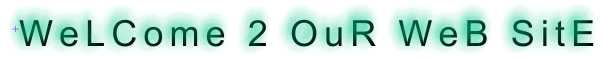 Welcome 2 Our Web Site